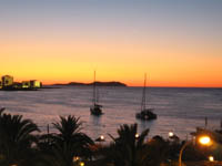 Sunset from Hotel Osiris Ibiza